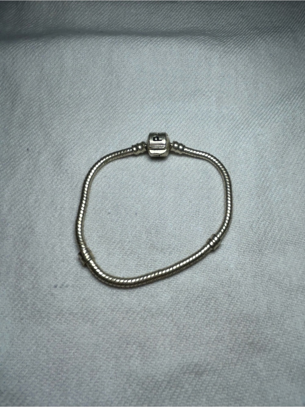 Pandora Sterling Silver Snake Chain Bracelet - Silver